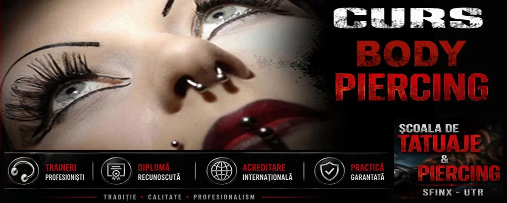 Body Piercing  /  Imp. Dermal  23-27 Noiembrie – Craiova